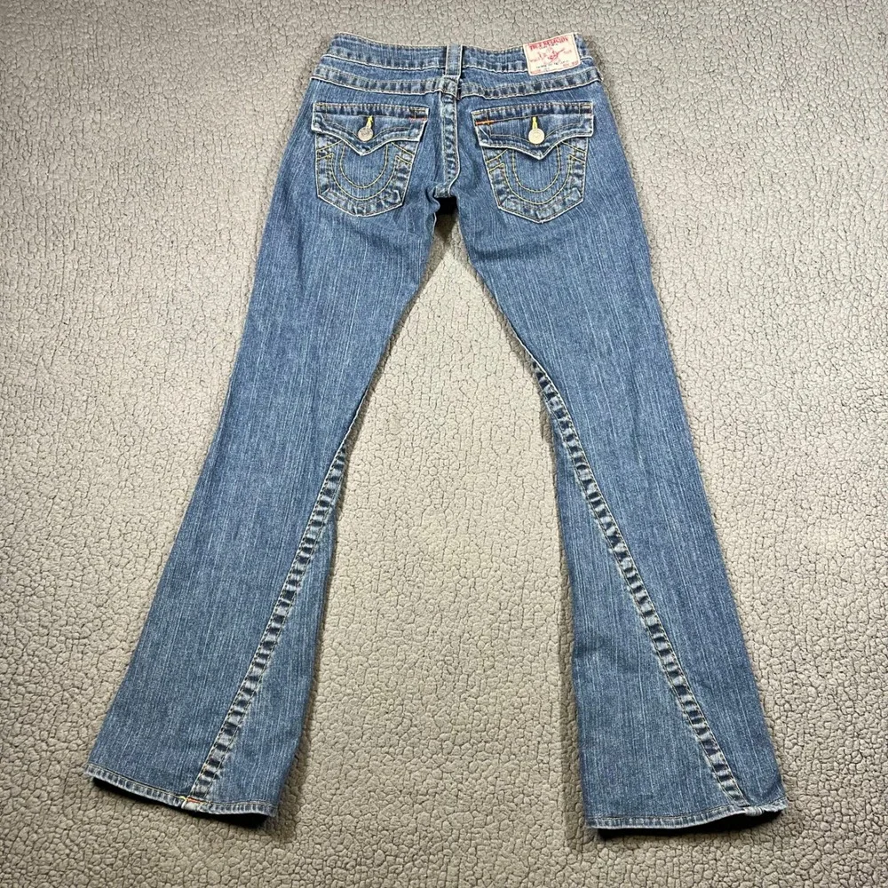 True Religion Blue Flare Jeans - Picture 3 of 11